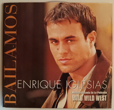 ENRIQUE IGLESIAS - BAILAMOS - 1999 MEXICAN CD SINGLE, PROMO, LATIN POP