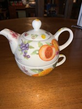 Cardew Designs- "Welcome" Hospital-i-tea T-Guy  fruit 16oz pot with cup