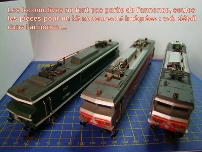 Kit Motorisation locomotives JOUEF HO CC 72001 - CC 21004 - CC 6505 - CC 6551