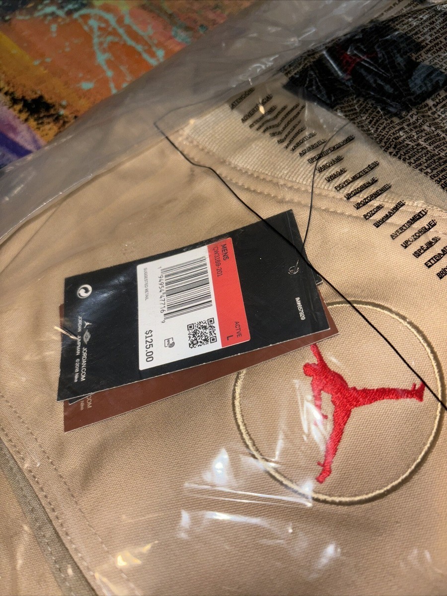 air jordan x travis cactus jack utility vest khaki desert