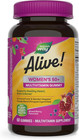 Nature's Way Alive! Women’s 50+ Daily Gummy Multivitamin, Heart, Brain & Bones