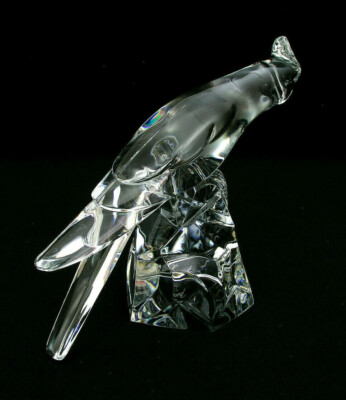 工芸品 baccarat bird honey BACCARAT CRYSTAL LIMITED EDITION COCKATOO COCKATIEL PARROT