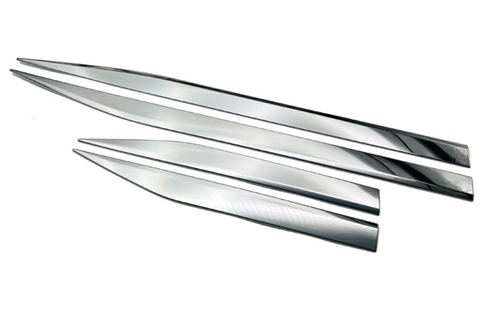 Chrome Door Side Body Molding Cover Trim For 2022-2025 Mitsubishi Outlander - Picture 3 of 3