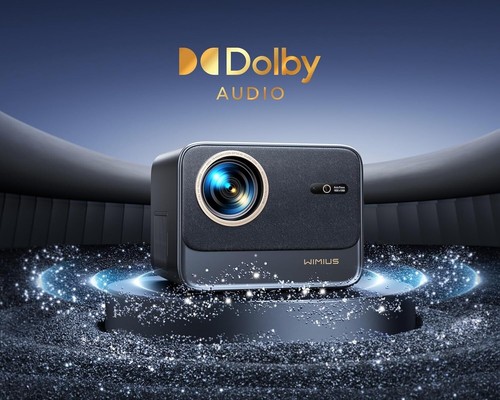 WiMiUS K9 4K Video Projector Wifi6 Bluetooth 700ANSI 1080P Auto Focus & Keystone - Picture 3 of 10