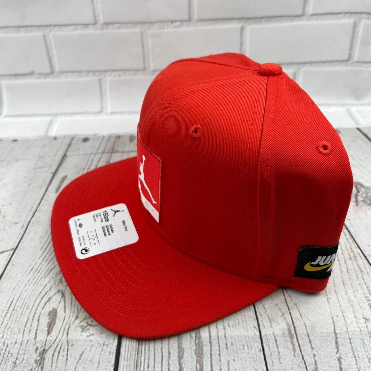 Jordan Casquette Pro Jumpman Air HBR Snapback Rouge - Colizey