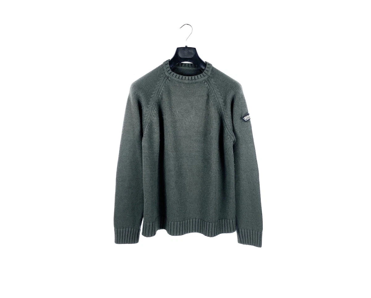 vintage SCHOTT NYC Sweater us Wool Knit Jumper Size M L retro sweat big logo hip eBay