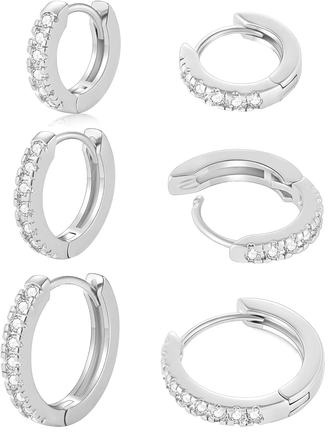 Brincos da moda de madeira com zircônia cúbica