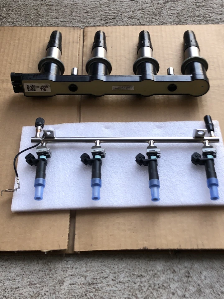 Chevrolet Sonic 2012-2018 riel inyector de combustible y bobina de encendido Foto 4 de 4