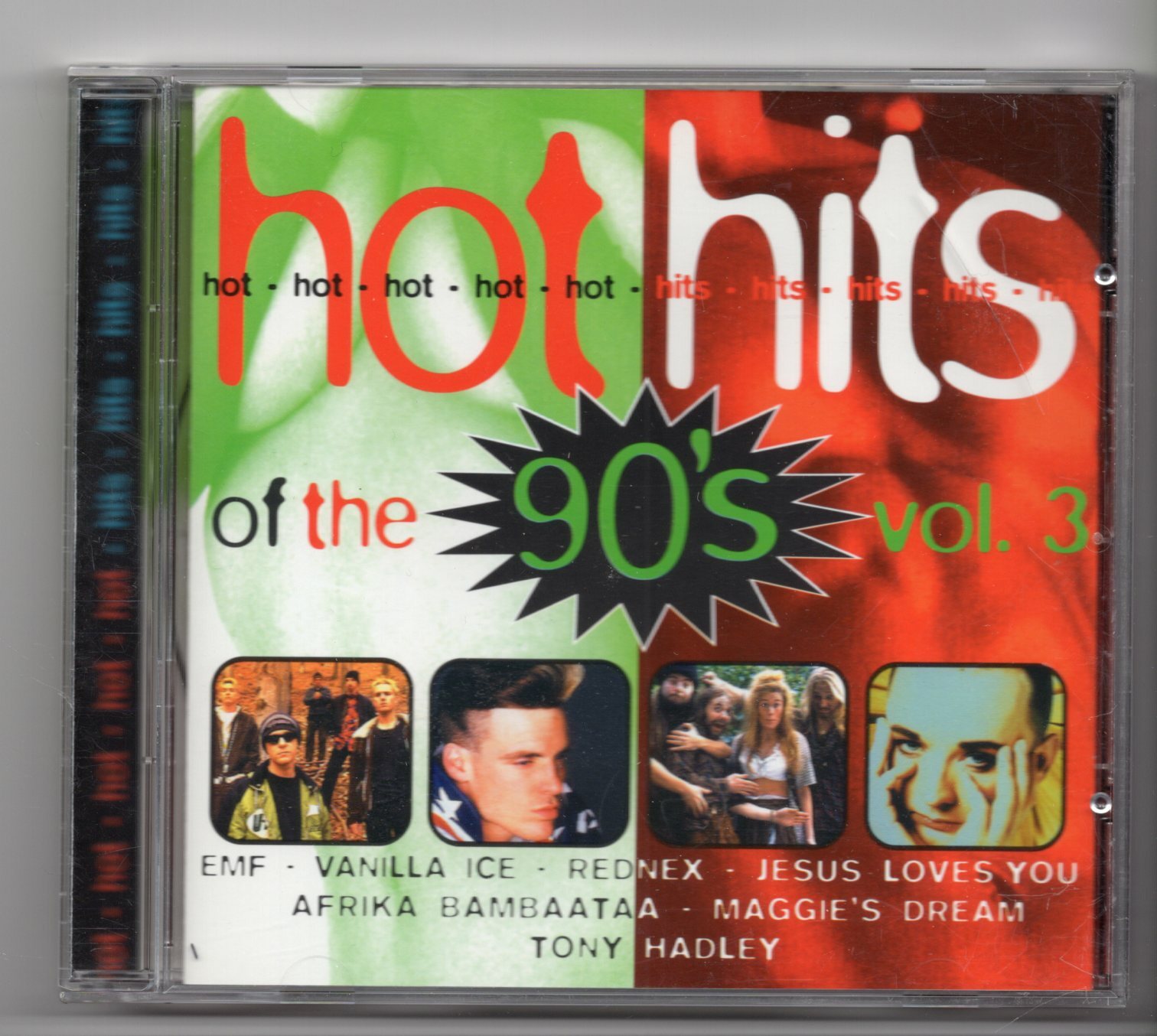 (JG43) Hot Hits Of The 90s Vol 3, 16 tracks various artists - 1996 CD