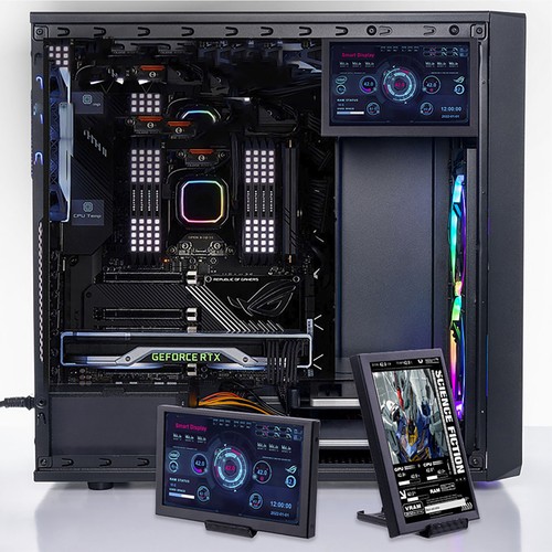 5" TYPE-C Secondary Screen IPS CPU GPU RAM Monitor Display Freely AIDA64 Bracket - Picture 6 of 12