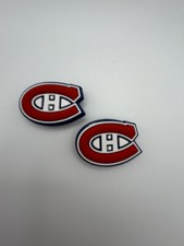 NHL Montreal Canadiens Hockey Team For Crocs Shoe Charms Jibbitz - 2 Pieces