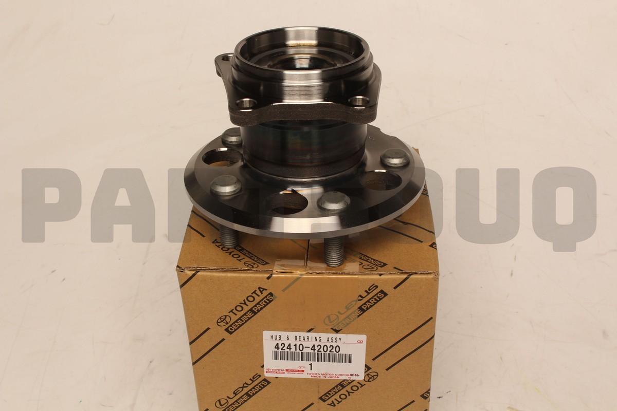 4241042020 Genuine Toyota HUB & BEARING ASSY, REAR AXLE, RH/LH | eBay