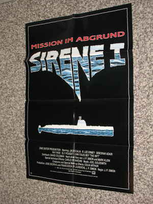 Sirene I - KINOPLAKAT A1 - The Rift Jack Scalia R. Lee Ermey Ray Wise Deborah Ad