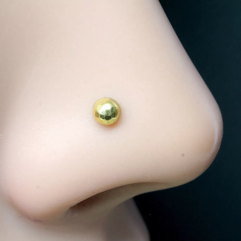 Gold Nose Clip, Sleek Nose Clip, White Gold Nose Pin, CZ Diamond Gold Nose  Stud, Flower Shaped Nose Stud - Etsy