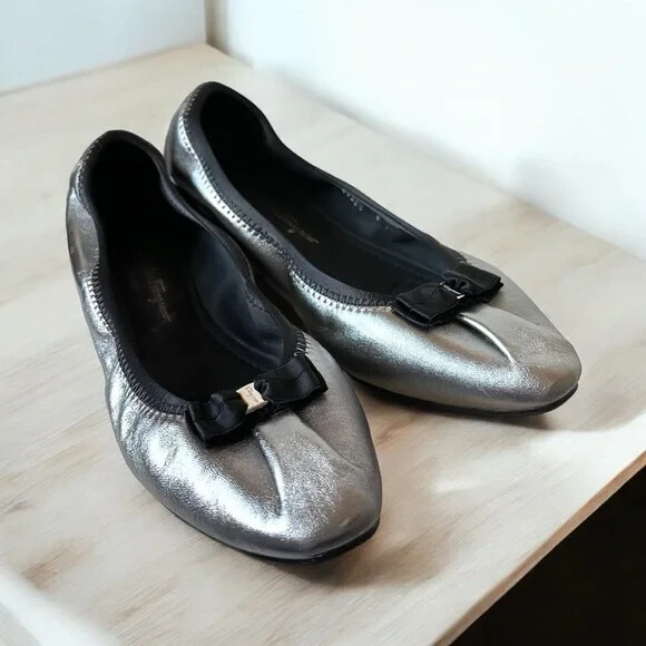 Salvatore Ferragamo leather loafers size 8 C | eBay display picture 1