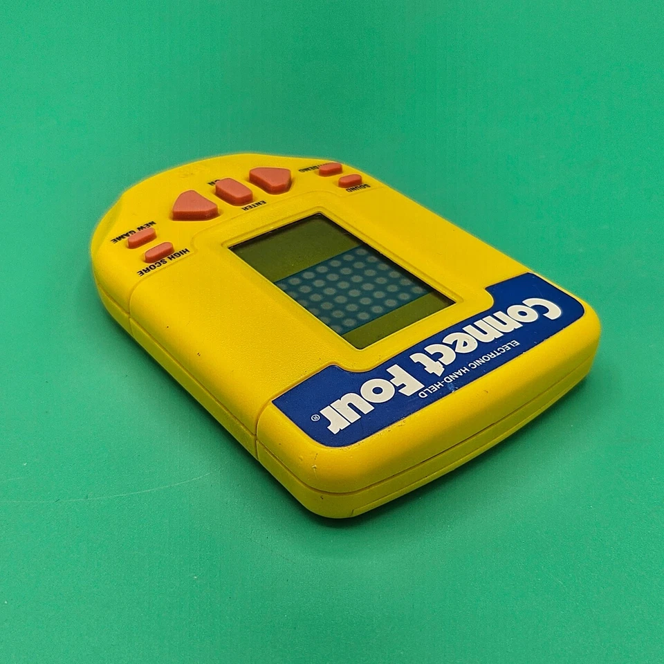 90's Vintage Milton Bradley 1995 Connect Four Electronic Hand Held Game TESTED - Image 2 of 4