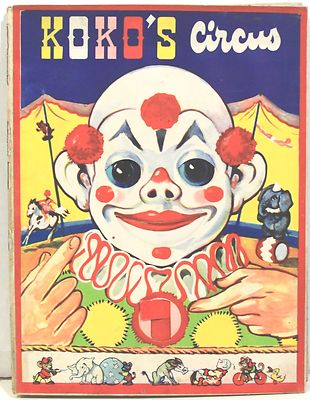 Koko's Circus 1942 Animated Circus Book w/ 8 Animated Pages