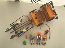 PLAYMOBIL 3484 VINTAGE western cowboy troupeau chien avec sa boite EUR