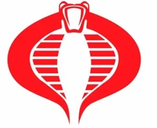 Cobra Command GI JOE- Vinyl Die Cut Car Decal Sticker - FREE SHIP-