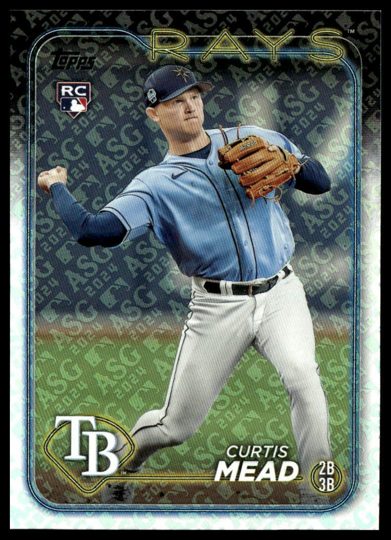 2024 Topps #82 Curtis Mead RC ASG Foil All Star Game Exclusive