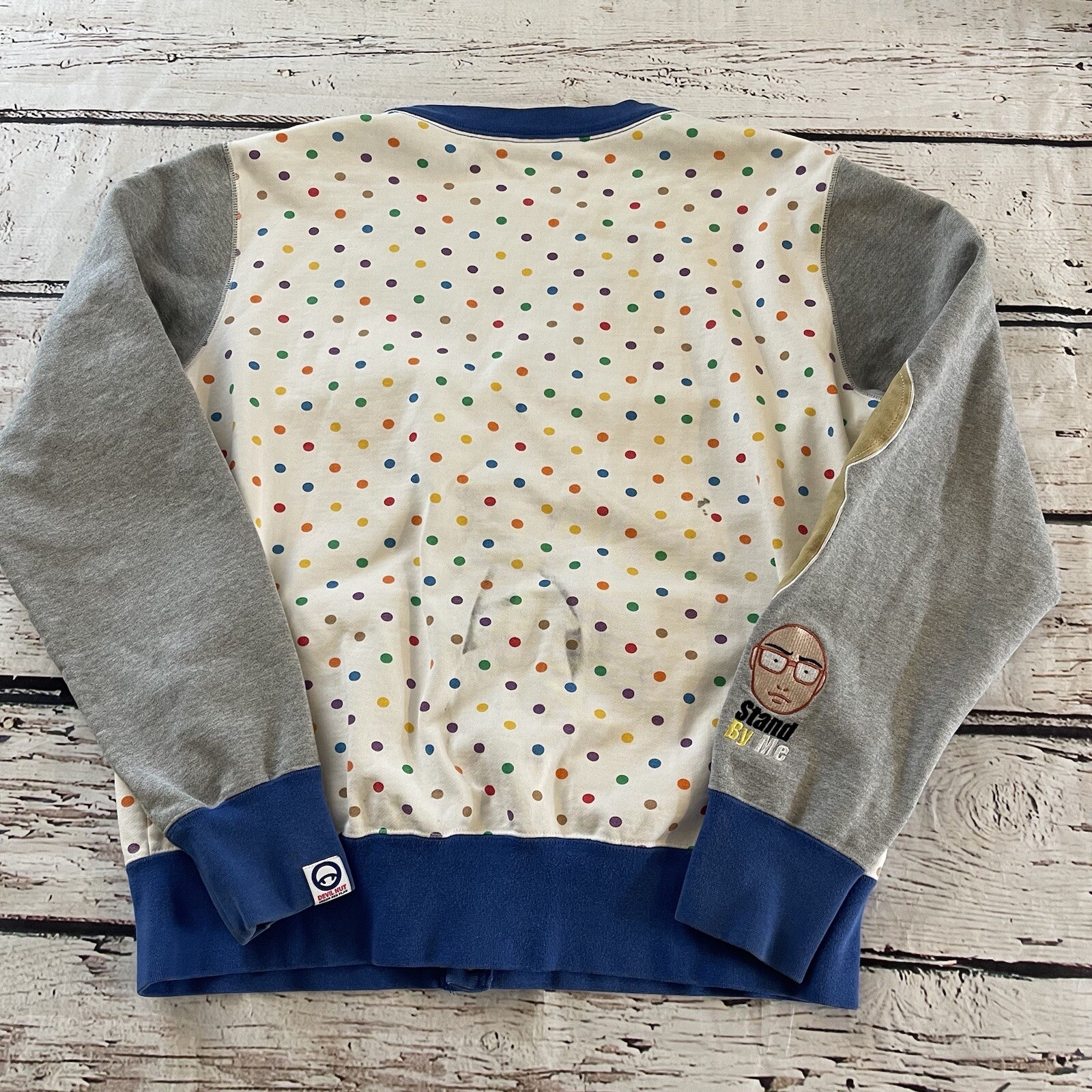 Devil Nut Under Red Flag Michael Sweater Size XL … - image 16