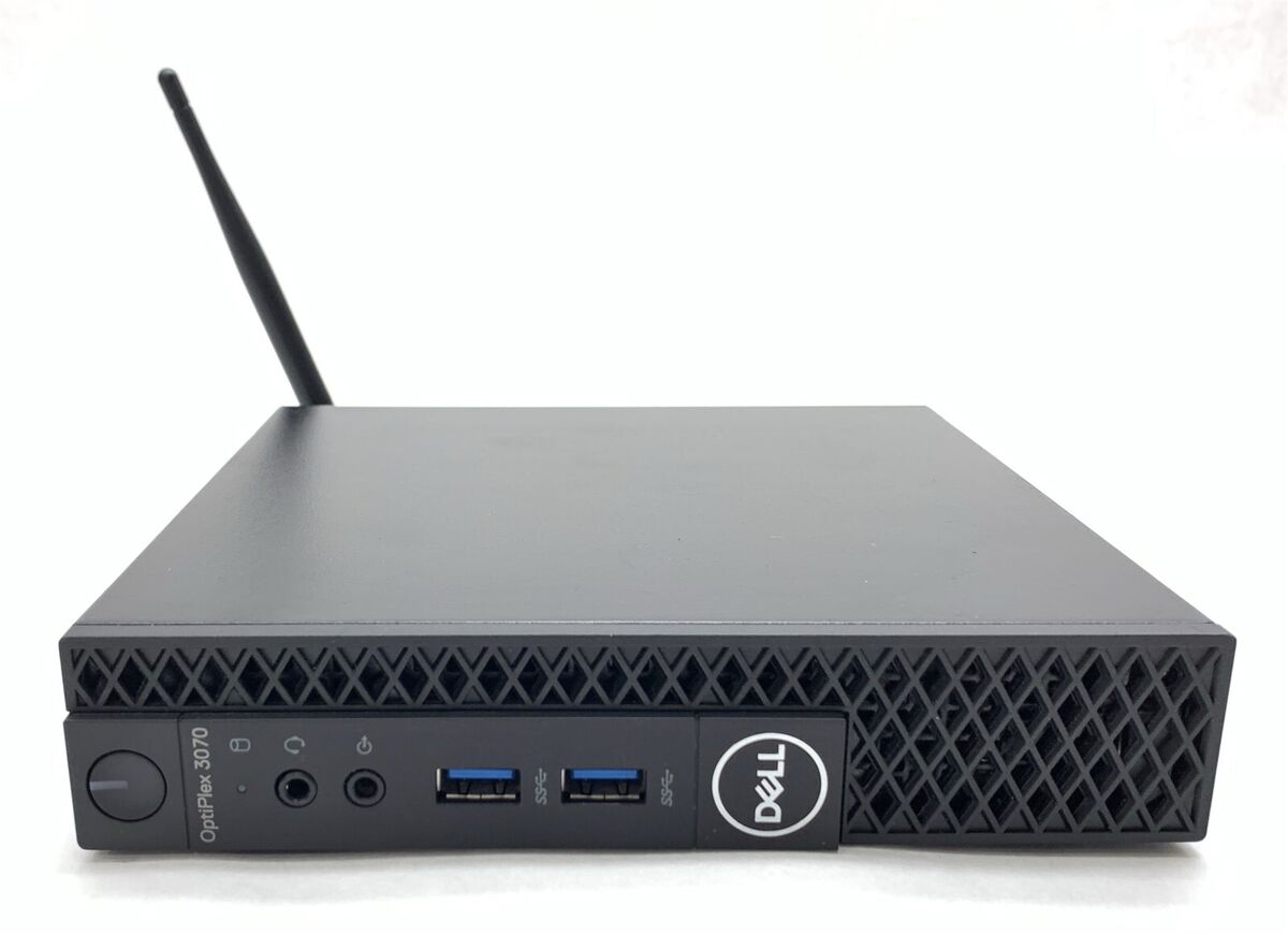 Dell OptiPlex 3070 Micro Desktop i7-9700T 2GHz 16GB 256GB Dell OptiPlex 3070 Micro Desktop i7-9700T 2GHz 16GB 256GB