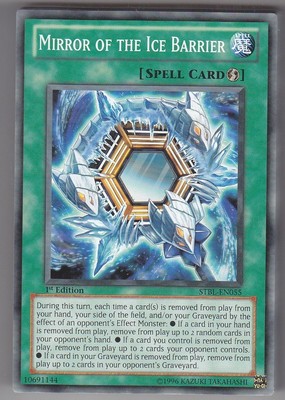 YU-GI-OH Mirror of the Ice Barrier Common EN STBL Spiegel der Eisbarriere