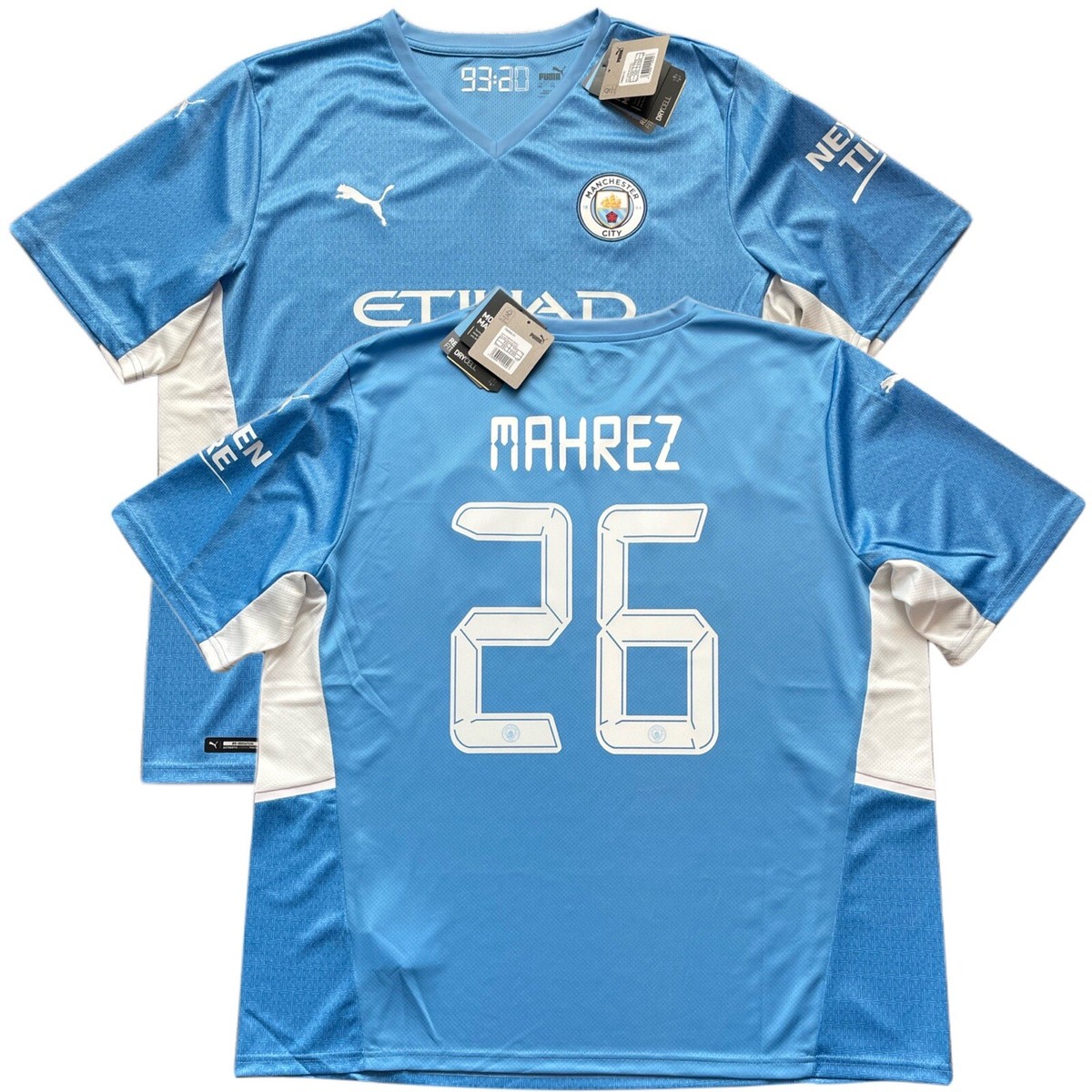 2021/22 Manchester City Home Jersey #26 Mahrez 2XL Puma