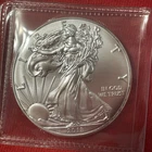 2018 American Silver Eagle 1 Oz Nice Toning Gem BU
