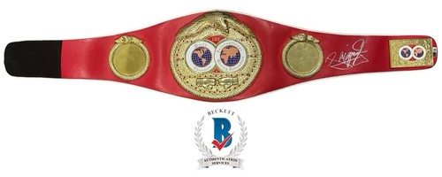 Manny Pacquiao Autogramm signed IBF Championship Gürtel Replica mit Beckett COA - Bild 1 von 10