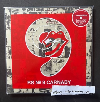 The Rolling Stones - Exile on Main Street RS No. 9 Carnaby Edition Red Vinyl 2LP