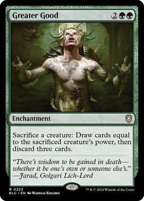 1x Greater Good - Commander: Bloomburrow - NM  -  MTG