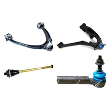 For GMC Yukon XL 2500 07-13 Control Arm with Ball Joint and Tie Rod End Kit