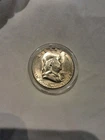 1951 50C Silver Franklin Half Dollar In Capsule (118)