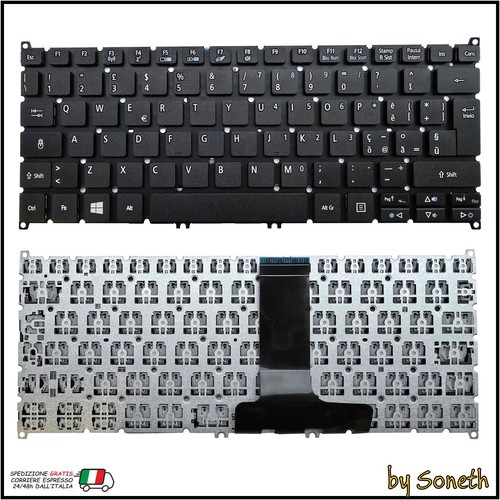 Tastiera ITALIANA ASUS EEE PC 1001 1005 1008 1008H 1008HA NERA