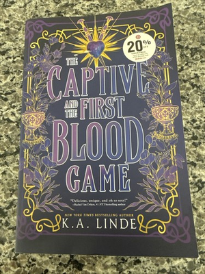 #ad NEW Captive and the First Blood Game by K. A. Linde 2025 Trade Paperback $10.99