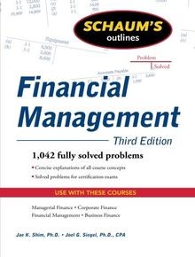 Schaums Outline of Financial Management (Schaums ... | Buch | Zustand sehr gut