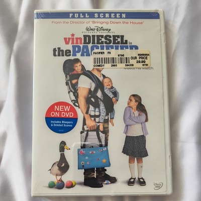 The Pacifier (DVD, 2005) FULL SCREEN Brand New Sealed