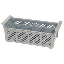 CRESTWARE FWB8 Flatware Basket,16 3/4" L,Gray 38EW11
