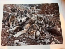 Carl Brenders - Den Mother - Wolf Family - Signed & SN 3682/25000 - W/ Cert