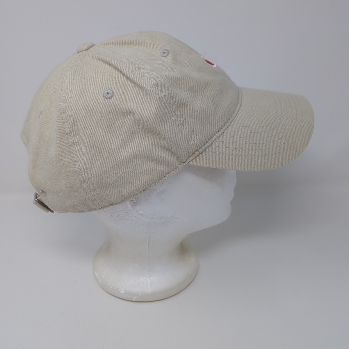 Champion Beige Baseball Cap with White Embroidered Logo Champion BASEBALL WITH BIG LOGO - Cap - dun/beige - Zalando.ie main image 2