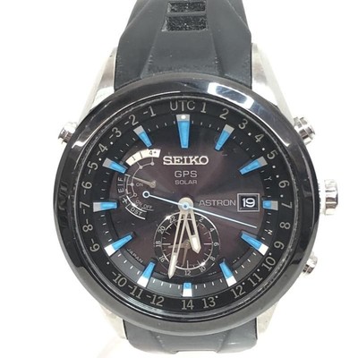 Seiko Astron 7X52-0AB0 GPS Solaruhr Zeitmesser Weltzeit echt selten blau