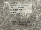 2009 AMERICAN EAGLE  1 Dollar  Uncirculated coin 1 oz  fine silver in cellophane