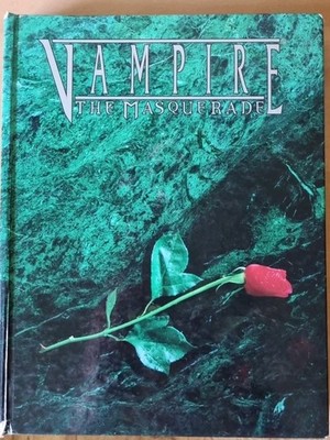 Vampire The Masquerade by White Wolf Games Studio (Hardcover, 1998)