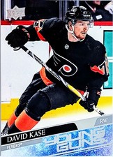 2020-21 Upper Deck David Kase Young Guns ROOKIE #493 Philadelphia Flyers RARE Sp