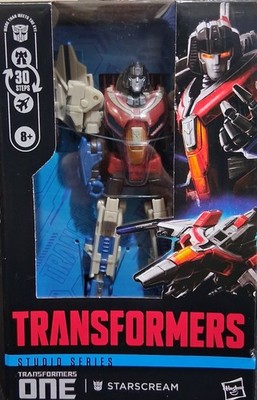 Hasbro Transformers Studio Series Starscream Action Figure Transforming