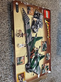 LEGO Indiana Jones Raiders Lost Ark 7683 Fight on Flying Wing empty Box