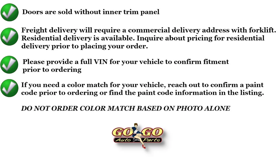 21 22 23 Chevrolet TrailBlazer Passenger Right Rear Side Door Blue 10289534 - Image 4 of 4