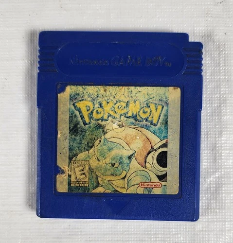 Pokemon Blue (Game Boy, 1999) Cartridge Only, Tested Repair - Read Description