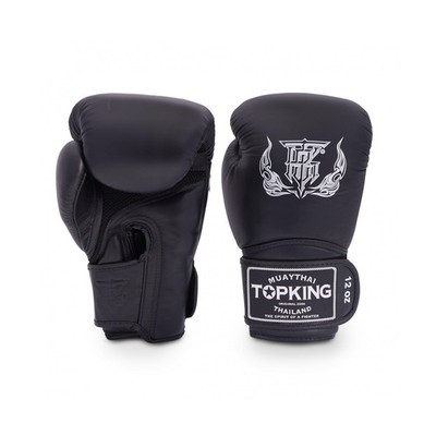 Top King Super Air Breathable Leather Gloves Muay Thai Boxing Gloves for Trai...